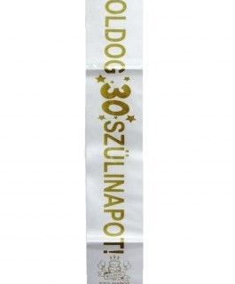 30-as Vállszalag, 3 Színben Választható