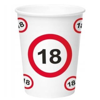 18-as Sebességkorlátozó Party Pohár