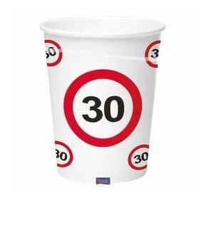 30-as Sebességkorlátozó Party Pohár