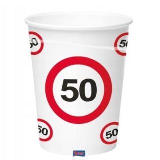 50-as Sebességkorlátozó Party Pohár